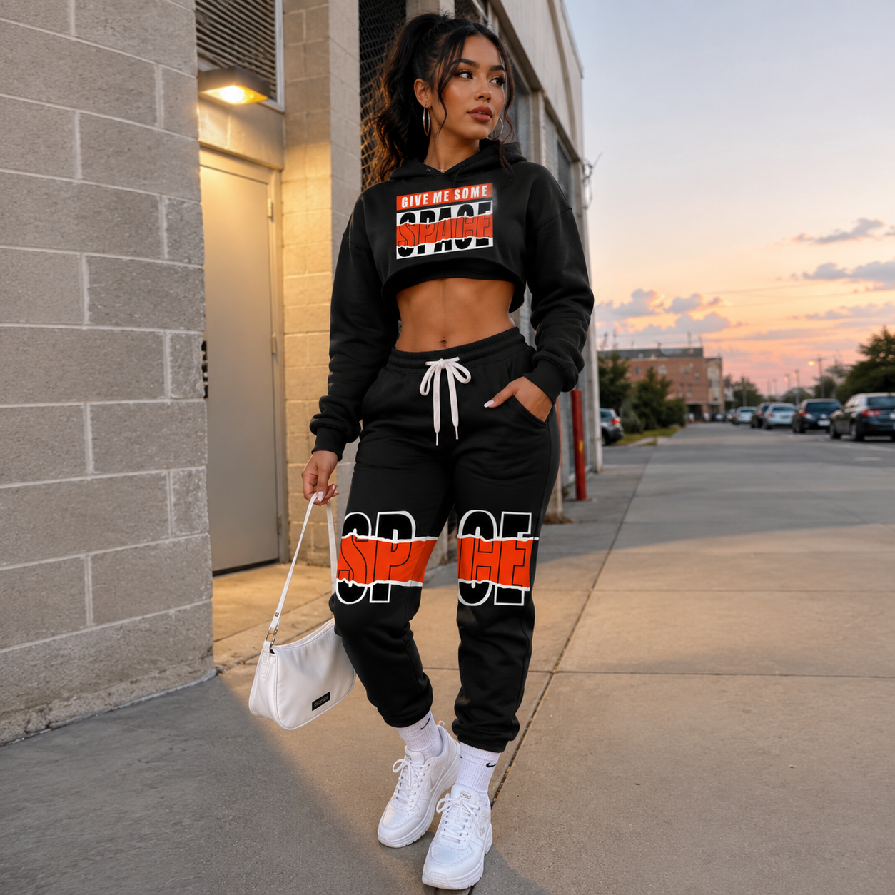 CONJUNTO DE SUDADERA SPACE DAMA P53